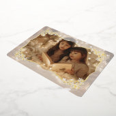 Sheer Floral Lace Holiday Kaart (Gedraaid)