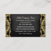 Sheer Hazelhurst Double Scissor Haarstylist Visitekaartje (Achterkant)