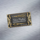 Sheer Hazelhurst Double Scissor Magnetic Magnetisch Visitekaartje (Voorbeeld)