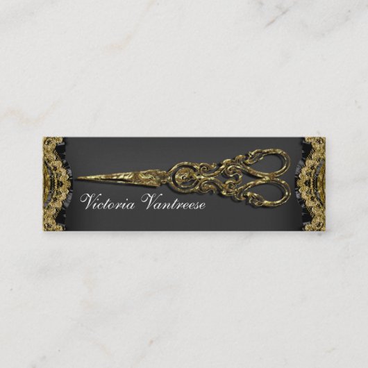 Sheer Hazelhurst Scissor Skinny Visitekaartje (Voorkant)