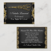 Sheer Hazelhurst Scissor Stylist Visitekaartje (Voorkant / Achterkant)