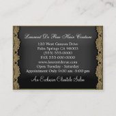 Sheer Hazelhurst Scissor Stylist Visitekaartje (Achterkant)