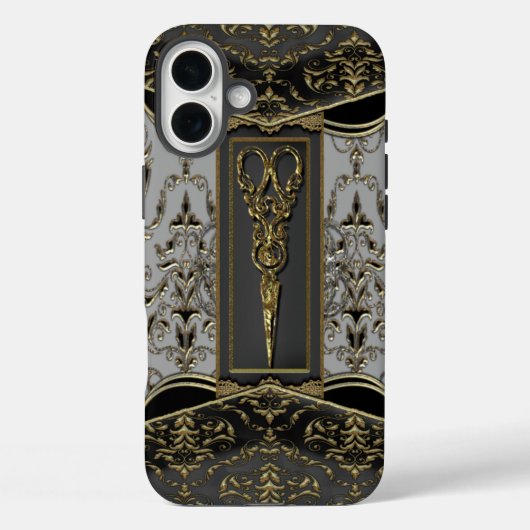 Sheer Hazlehurst Antieke Schaar V Case-Mate iPhone Case (Achterkant)