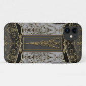 Sheer Hazlehurst Antiqued Scissors V Case-Mate iPhone Case (Achterkant (horizontaal))