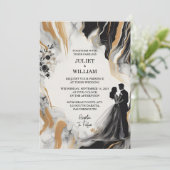 Sheer Natuurlijke Werk Gestapeld Steen Marmer Brui Kaart (Staand voorkant)