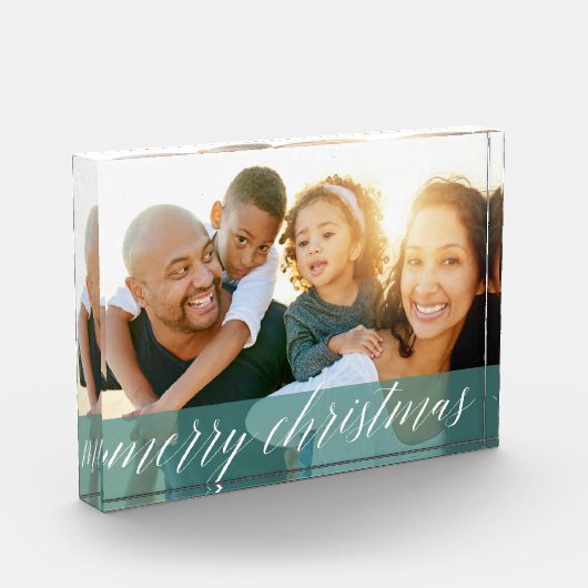 Sheer Spruce-kerstfotoblok Fotoblokken (Links)