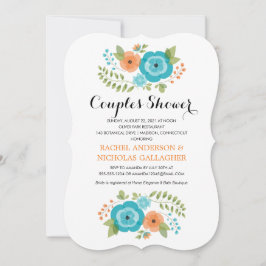 Sheer Summer Flowers | Koppels douche Kaart