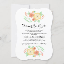 Sheer Summer Flowers | VRIJGEZELLENFEEST Kaart