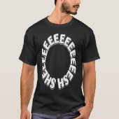 Sheesh Meme Trend Wit Woord Zwart Bussin Keto Bu T-shirt (Voorkant)