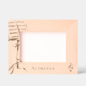 Sheet Music Notes Personalized Gegraveerde Lijstjes (Voorkant)