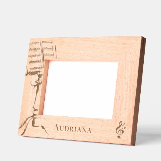 Sheet Music Notes Personalized Gegraveerde Lijstjes (Links)