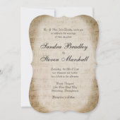 Sheet Music Wedding Uitnodiging (Voorkant)