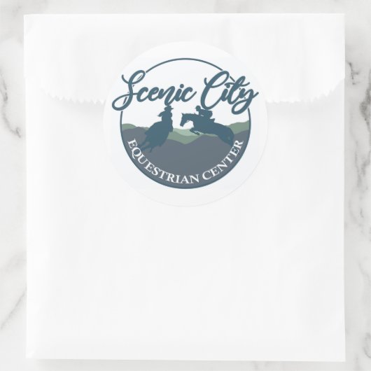 Sheet of 3" round stickers (Tas)