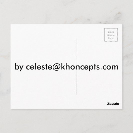 Sheffey Acronym met Star Briefkaart (Achterkant)