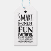 Sheffey Acronym met Star Cadeaulabel (Voorkant)