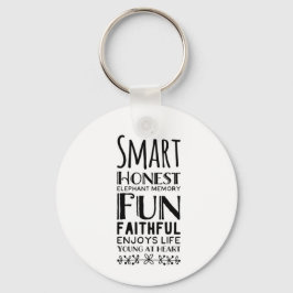 Sheffey Acronym met Star Sleutelhanger