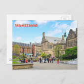 Sheffield Briefkaart (Voorkant / Achterkant)