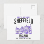 Sheffield Briefkaart (Voorkant / Achterkant)