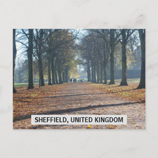 Sheffield, Briefkaart Verenigd Koninkrijk