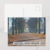 Sheffield, Briefkaart Verenigd Koninkrijk (Voorkant / Achterkant)
