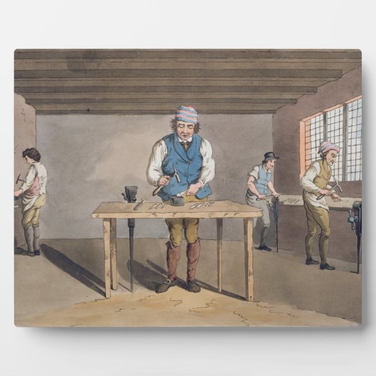 Sheffield Cutler uit 'Costume of Yorkshire' engr Fotoplaat (Voorkant)
