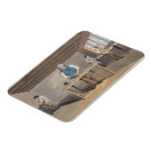 Sheffield Cutler uit 'Costume of Yorkshire' engr Magneet (Linkerzijde)