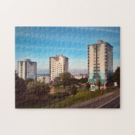 Sheffield Drie Towers Legpuzzel (Horizontaal)