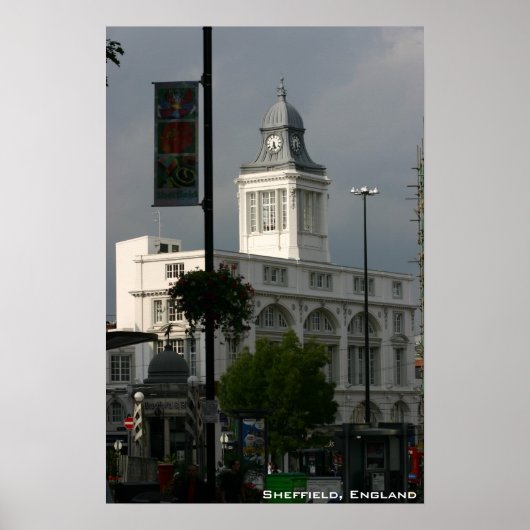 Sheffield, Engeland Poster (Voorkant)