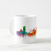 Sheffield England Skyline Koffiemok (Voorkant links)