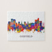 Sheffield England Skyline Legpuzzel (Horizontaal)