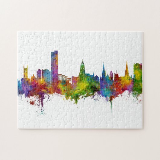 Sheffield England Skyline Legpuzzel (Horizontaal)