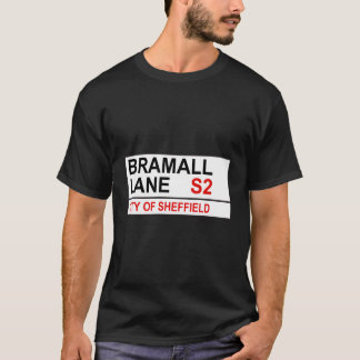 Sheffield Football Team Bramall Lane Straatbord T-shirt