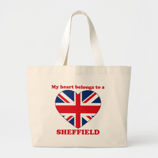 Sheffield Grote Tote Bag (Voorkant)