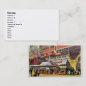 Sheffield Hardware, bord 43 van 'Dickinsons' Com Visitekaartje (Voorkant / Achterkant)