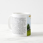 Sheffield Island Lighthouse, Connecticut Koffiemok (Voorkant links)