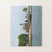 Sheffield Island Lighthouse, Connecticut Legpuzzel (Verticaal)