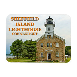 Sheffield Island Lighthouse, Connecticut Magneet