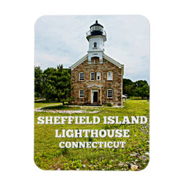 Sheffield Island Lighthouse, Connecticut Magneet