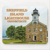Sheffield Island Lighthouse, Connecticut Muismat (Voorkant)