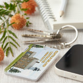 Sheffield Island Lighthouse, Connecticut Sleutelhanger (Voorkant Rechts)