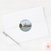 Sheffield Island Lighthouse, Connecticut Stickers (Envelop)