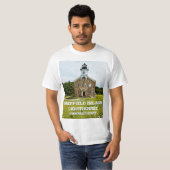 Sheffield Island Lighthouse, Connecticut T-shirt (Voorkant volledig)