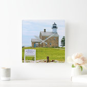 Sheffield Island Lighthouse, Connecticut Vierkante Klok (Huis)