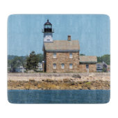 Sheffield Island Lighthouse, CT Cutting Board Snijplank (Voorkant)