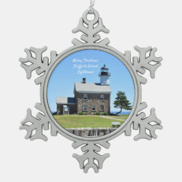 Sheffield Island Lighthouse ornament