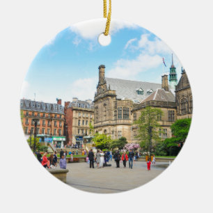 Sheffield Keramisch Ornament