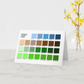 Sheffield Kleurenkaart Wenskaart Kaart (Gele Bloem)