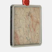 Sheffield, Massachusetts Metalen Ornament (Rechts)
