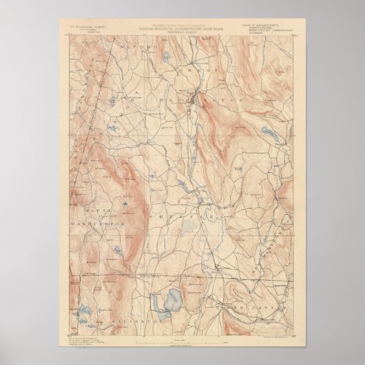 Sheffield, Massachusetts Poster (Voorkant)