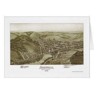 Sheffield, PA Panoramic Map - 1895